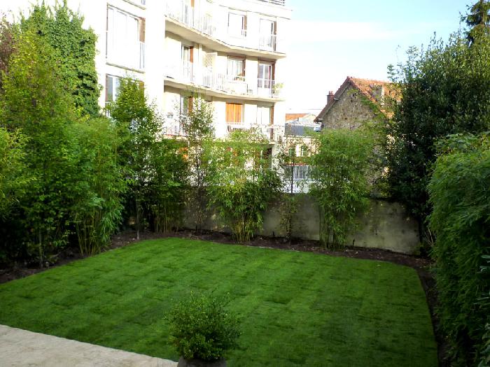 Jardin de ville dans les Hauts de Seine